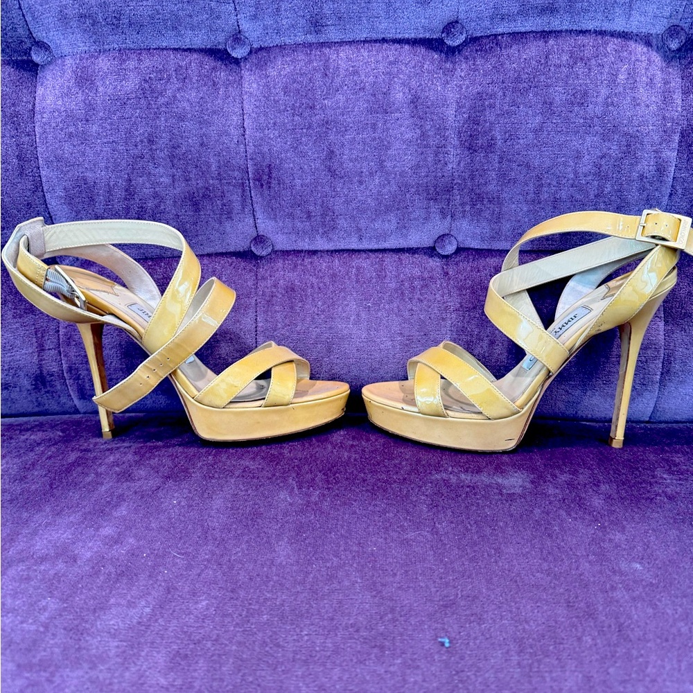 Jimmy Choo sexy, strappy stilettos! Hot🔥!!
